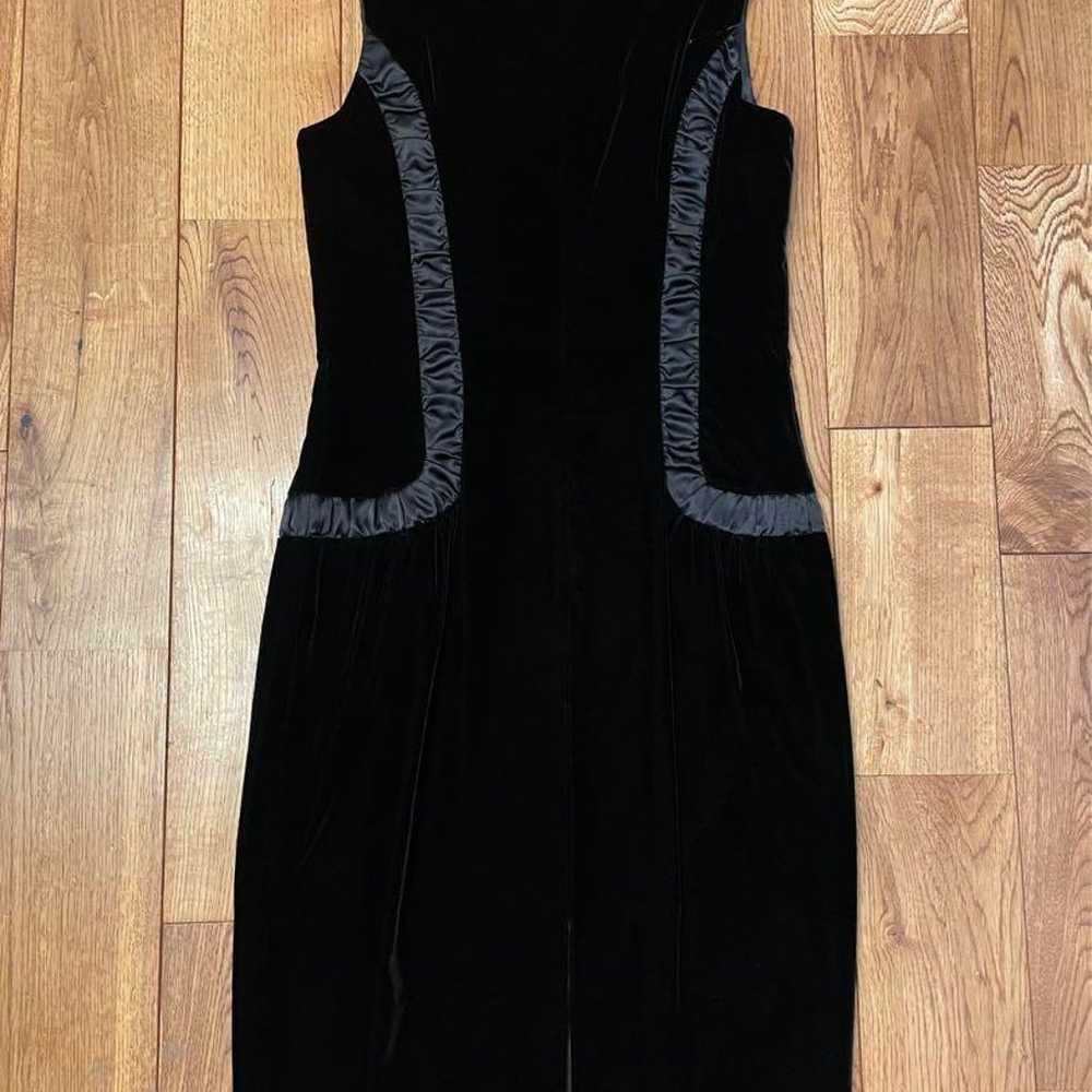 EPOCA Velvet Dress, Size 42 - image 2