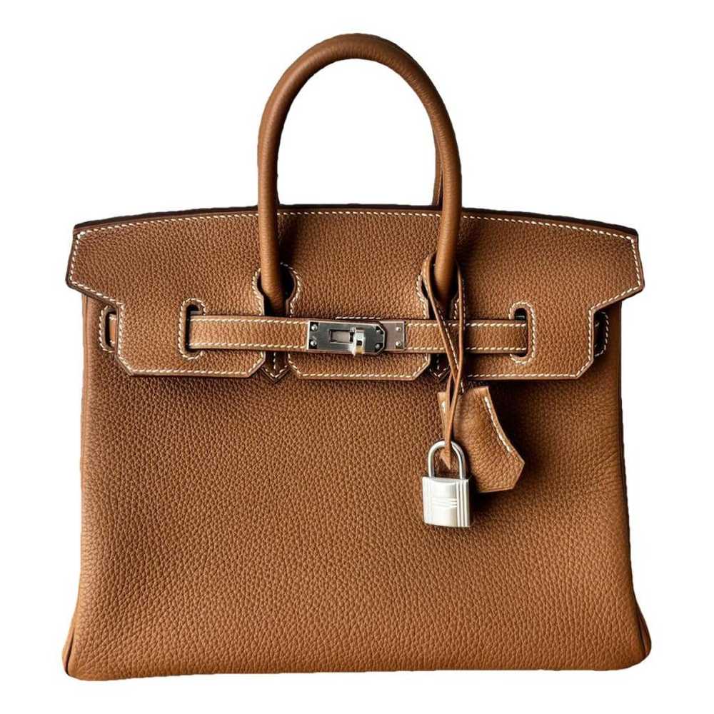 Hermès Birkin 25 leather handbag - image 1