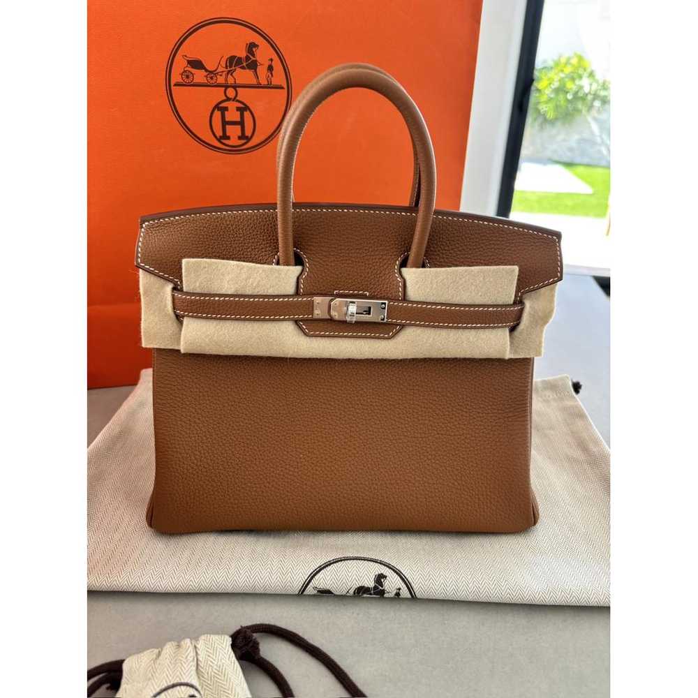 Hermès Birkin 25 leather handbag - image 4