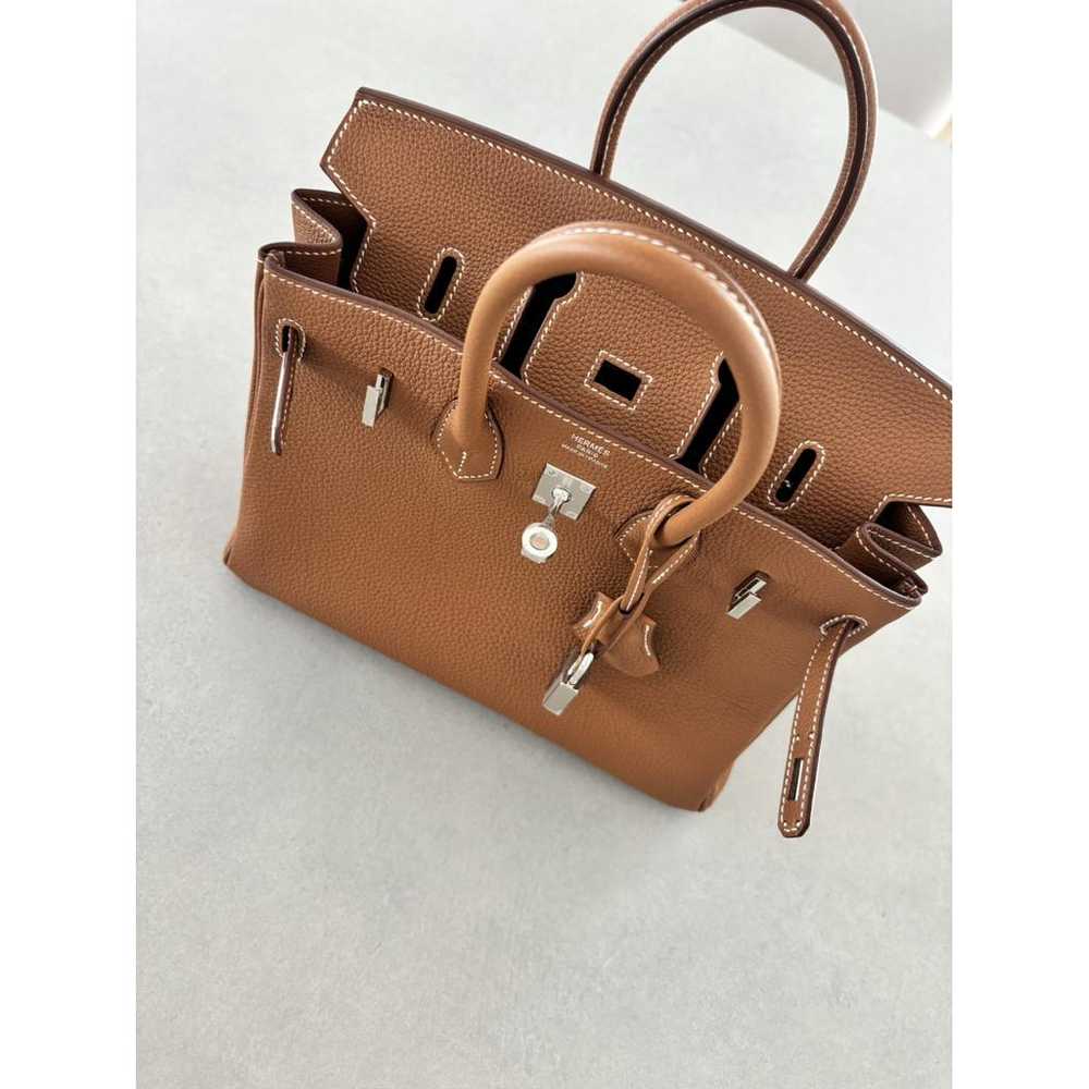 Hermès Birkin 25 leather handbag - image 5