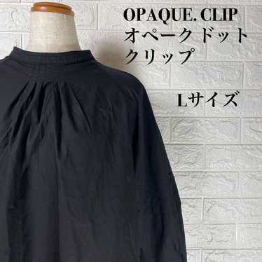 【181】OPAQUE. CLIP Opaque Dot Clip Size L Black Shi