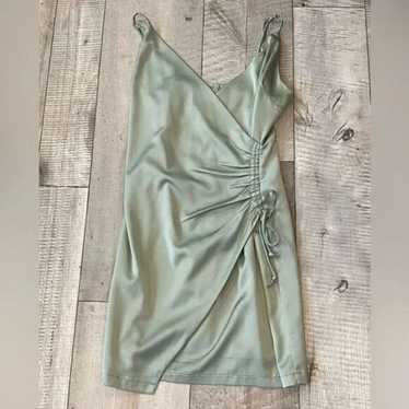 Altar’d State Sleeveless Satin Dress - image 1