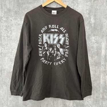 KISS Vintage Style Rock Long Sleeve T-Shirt Unisex - image 1