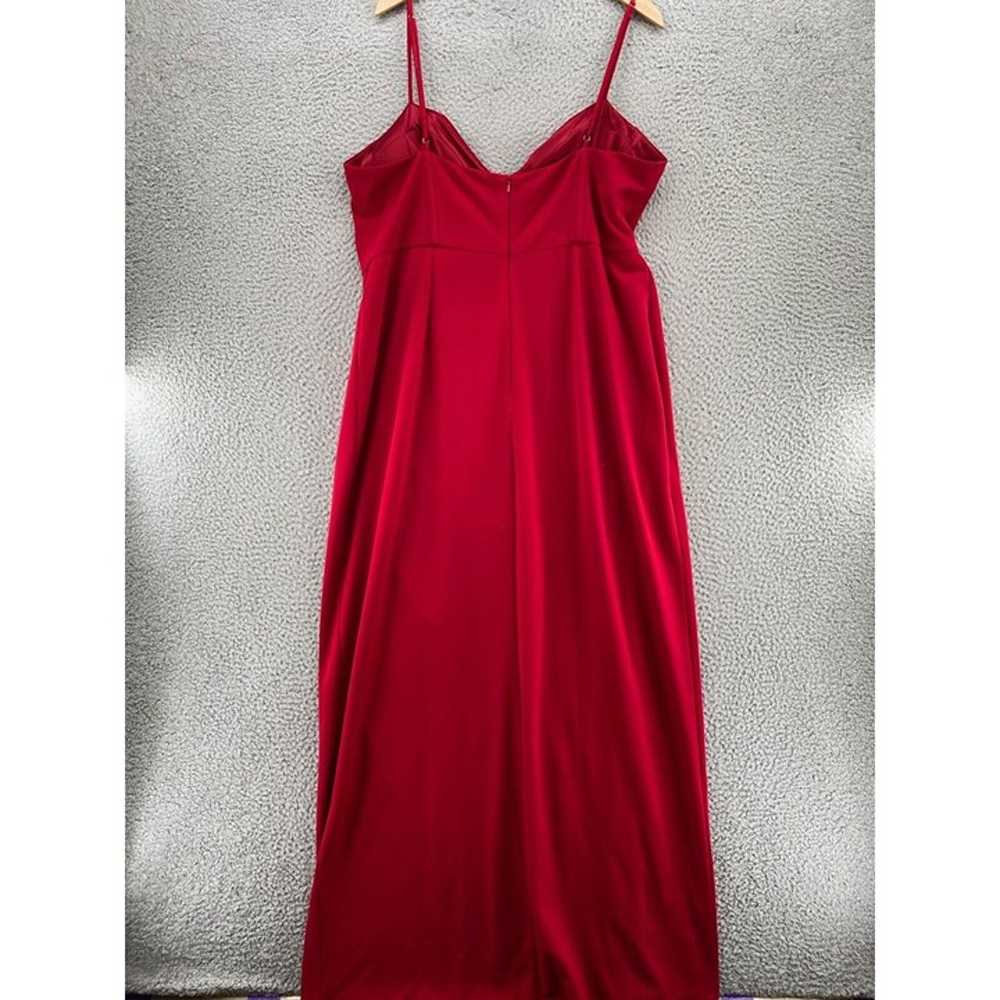 Davids Bridal Dress Women 20 Plus Valentina Red E… - image 3