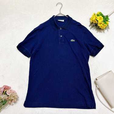 2925◆Lacoste (4) Short Sleeve Polo Shirt Navy Typ… - image 1