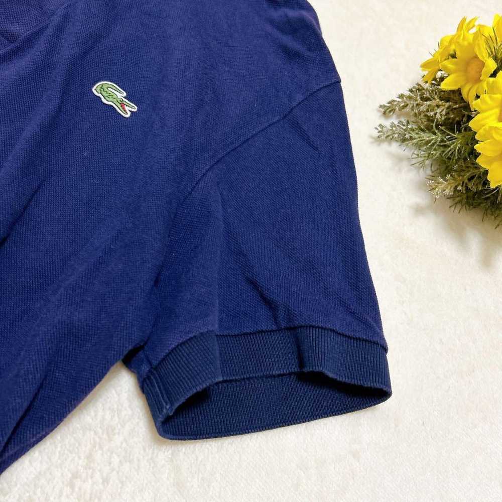 2925◆Lacoste (4) Short Sleeve Polo Shirt Navy Typ… - image 5