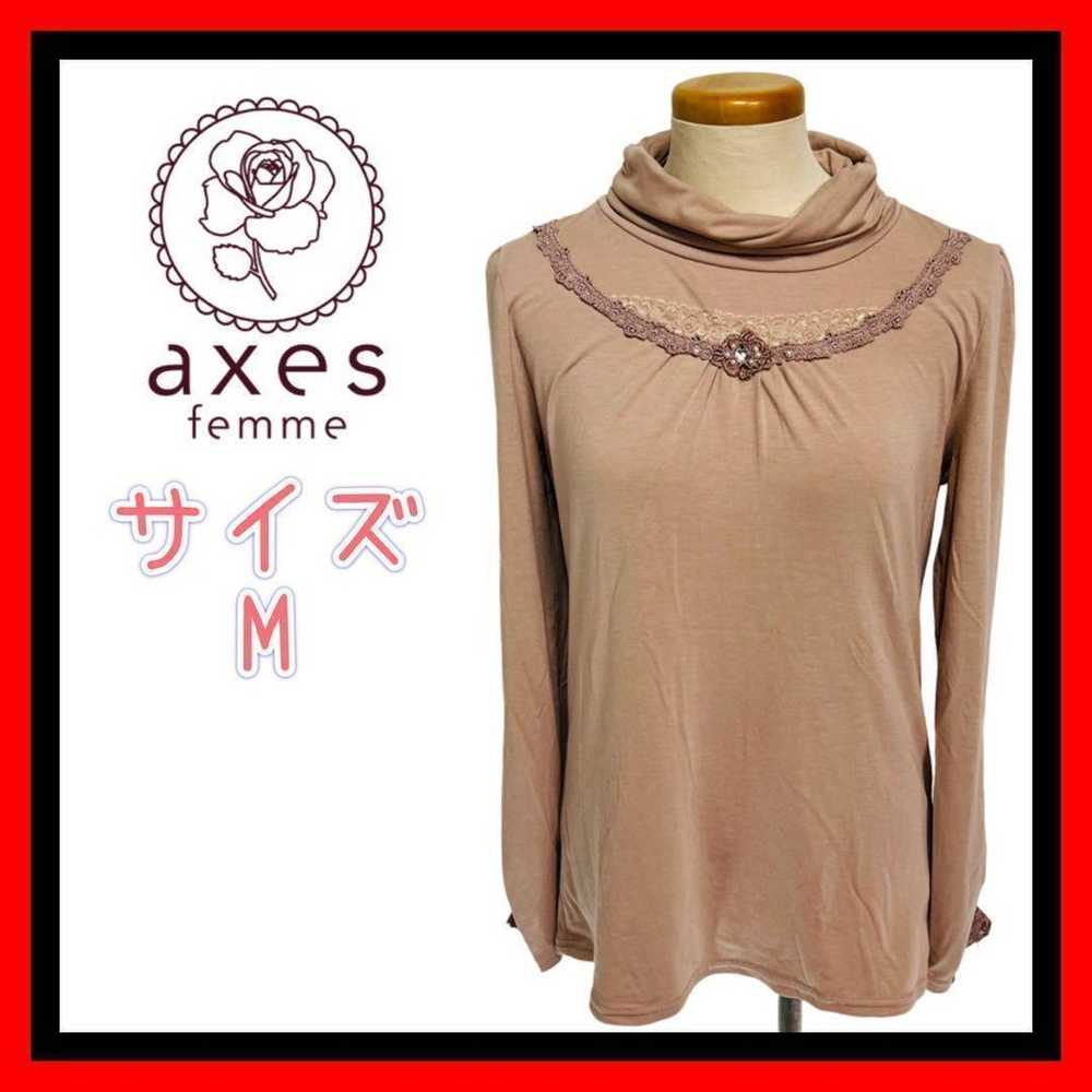 axes femme Ladies Long T-Shirt Vintage M - image 1