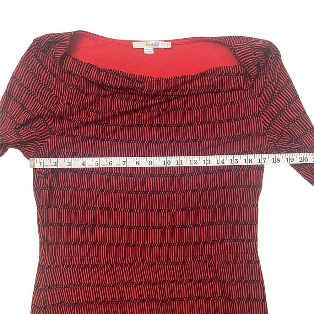 Boden Dress Size 10 LONG Wool Blend Long Sleeve R… - image 5