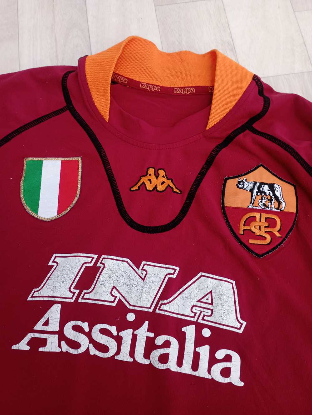 Kappa × Soccer Jersey × Vintage ROMA 2001 vintage… - image 3