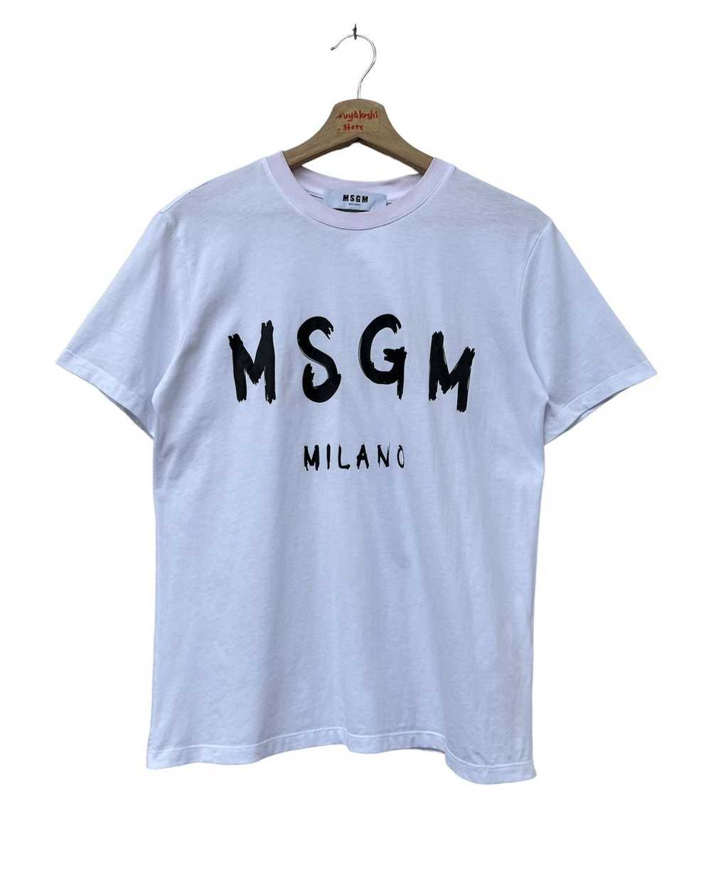 Italian Designers × Milano Uomo MSGM Milano T-Shi… - image 1