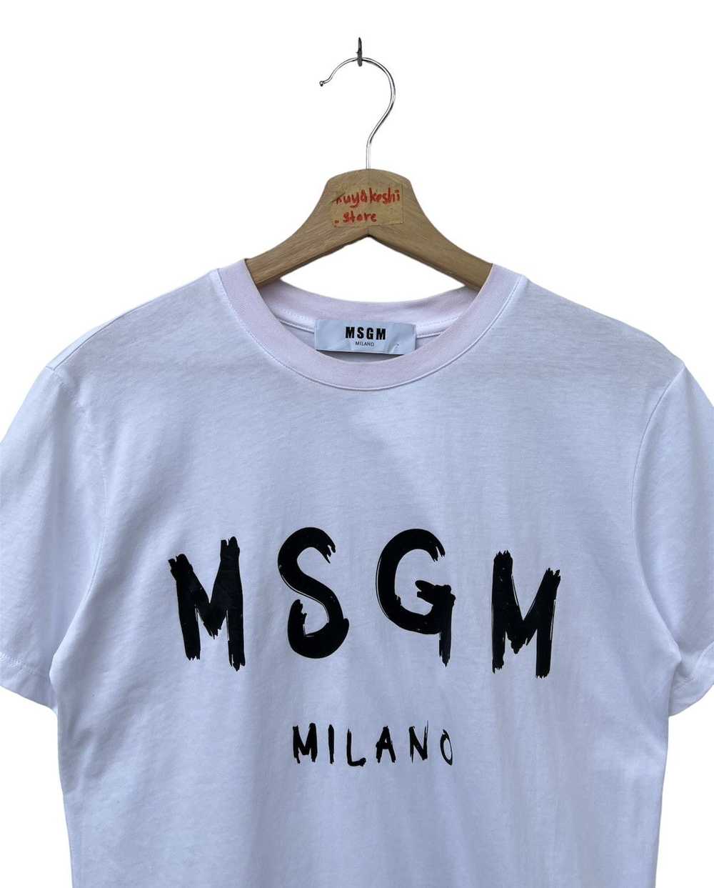 Italian Designers × Milano Uomo MSGM Milano T-Shi… - image 2