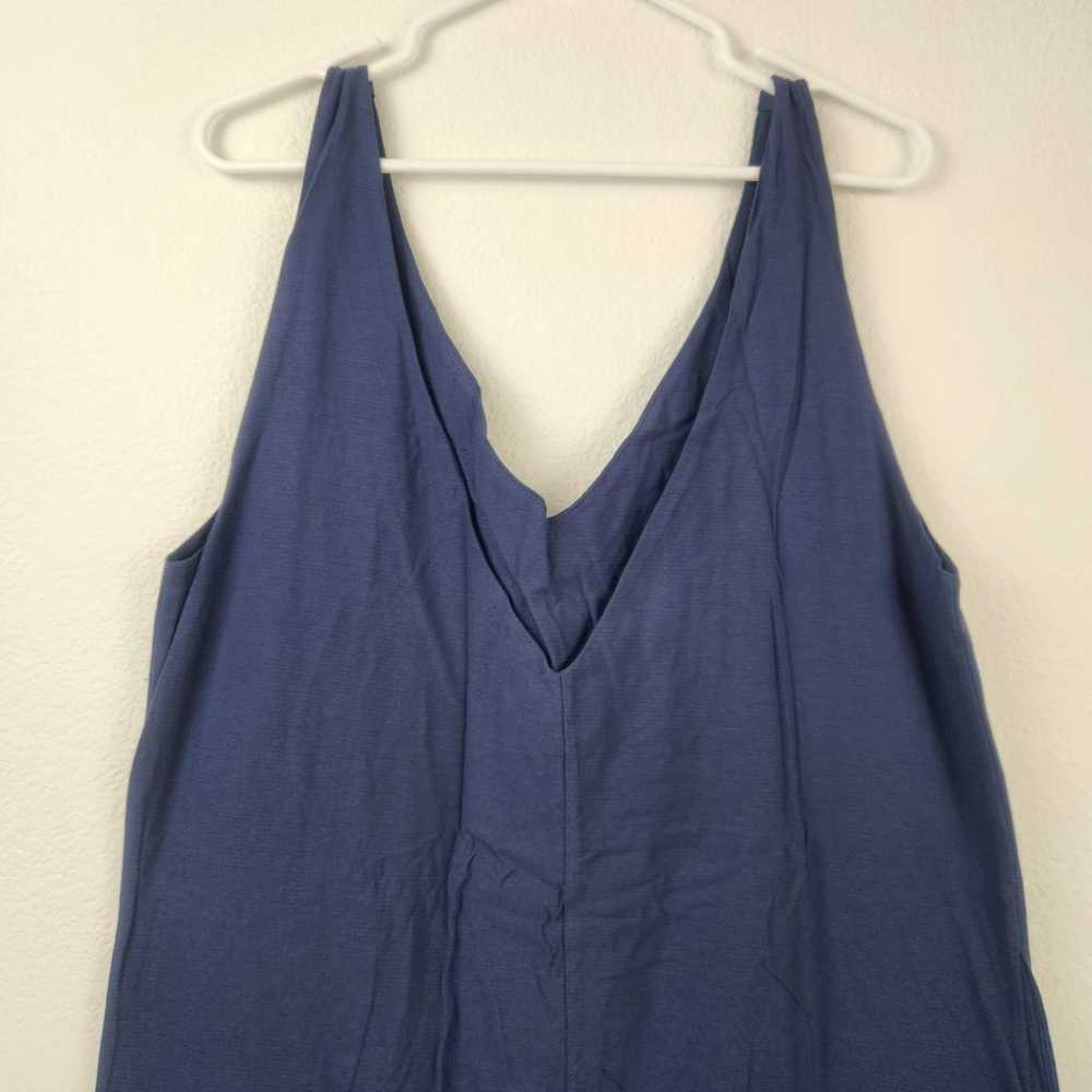 Lunya Cool Short Romper in Double Blue Size Large… - image 6