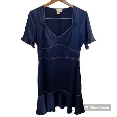 BCBG MaxAzria Collection Dress Silk Short Sleeve … - image 1