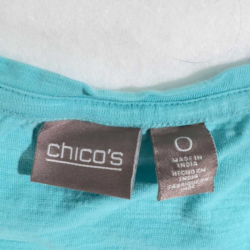 Chicos Chico's T- Shirt Woman's Size 0 (S/4) Frin… - image 2