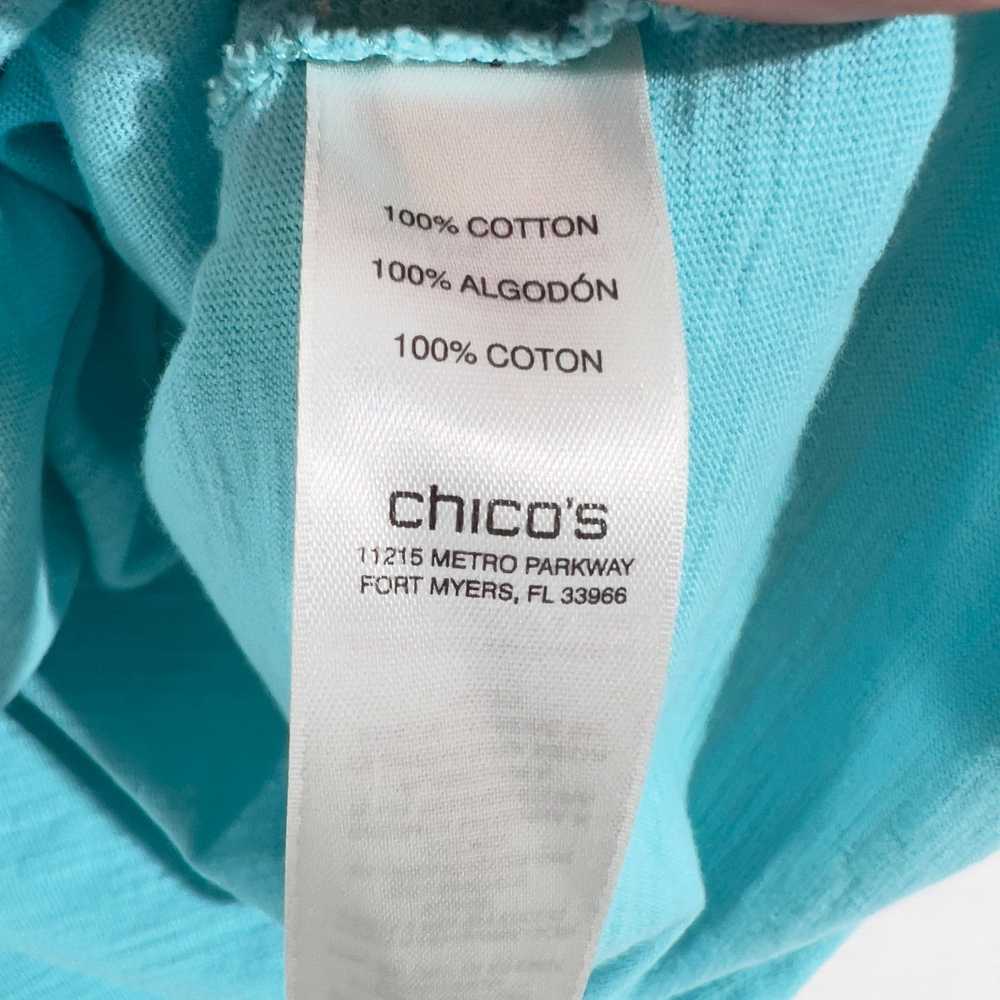 Chicos Chico's T- Shirt Woman's Size 0 (S/4) Frin… - image 7