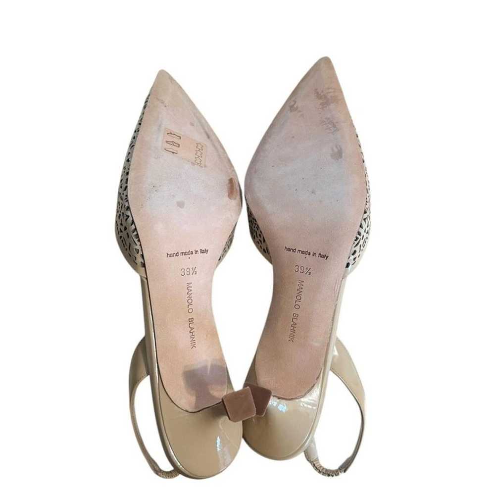 Manolo Blahnik Patent leather heels - image 6