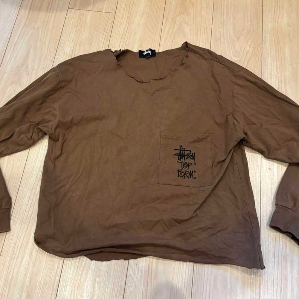 STUSSY long tee y2k vintage - image 1