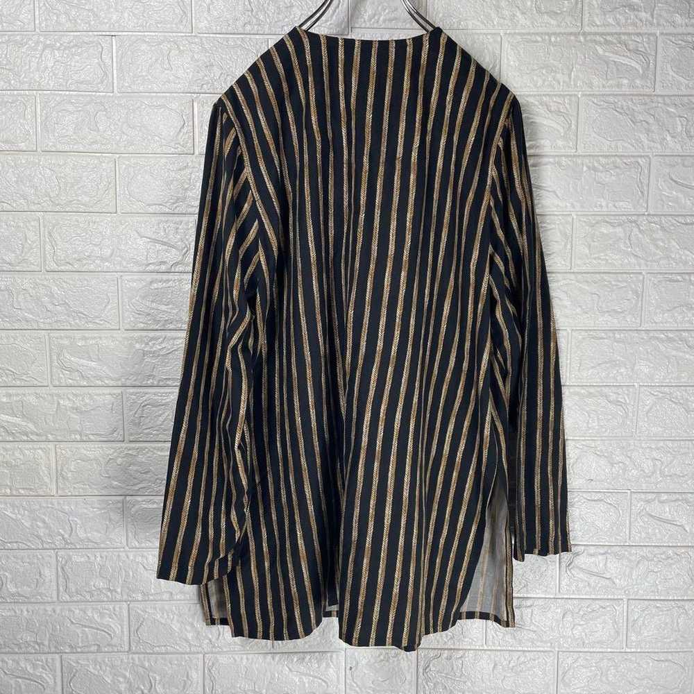 【186】AUGUST SILK Shirt Jacket, Size M - image 8