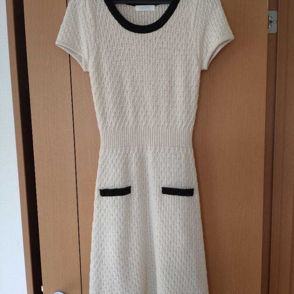 Analysis Ivory Knit Dress Short Sleeve 4-Piece Set - image 1