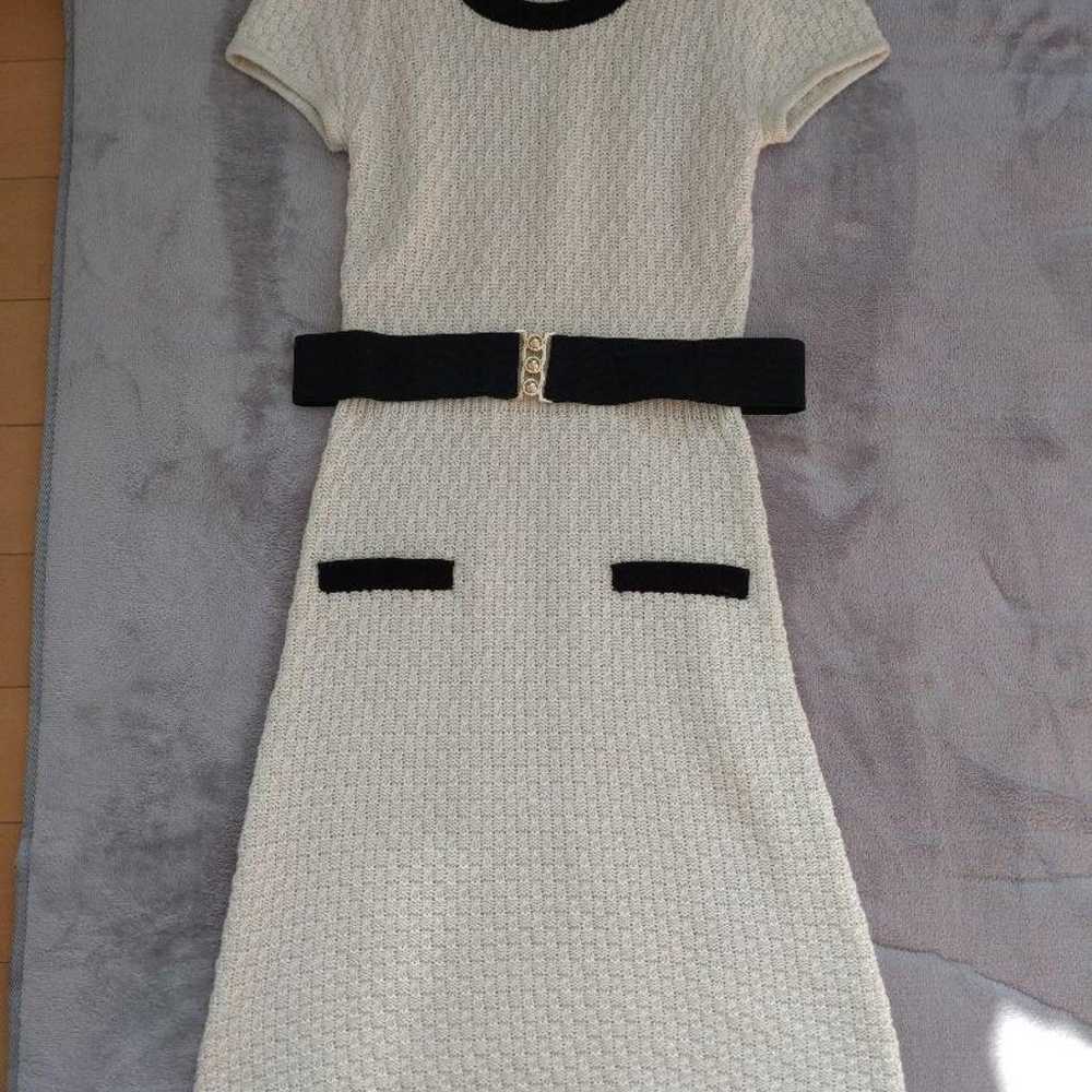 Analysis Ivory Knit Dress Short Sleeve 4-Piece Set - image 2