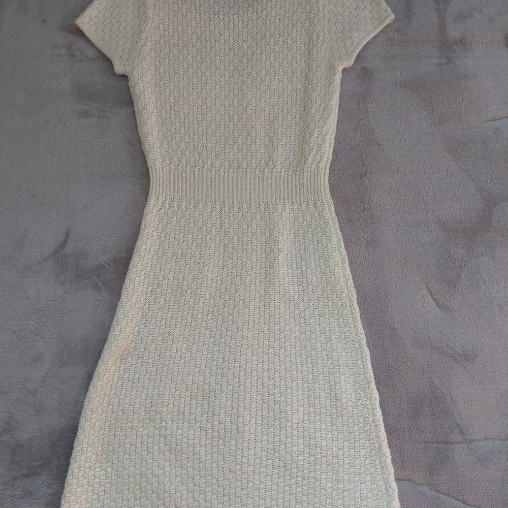 Analysis Ivory Knit Dress Short Sleeve 4-Piece Set - image 3