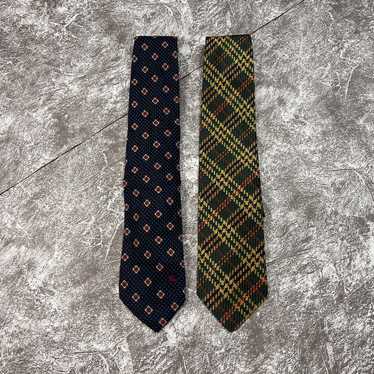 Burberry × Luxury Lot of 2 BURBERRY tie necktie - image 1