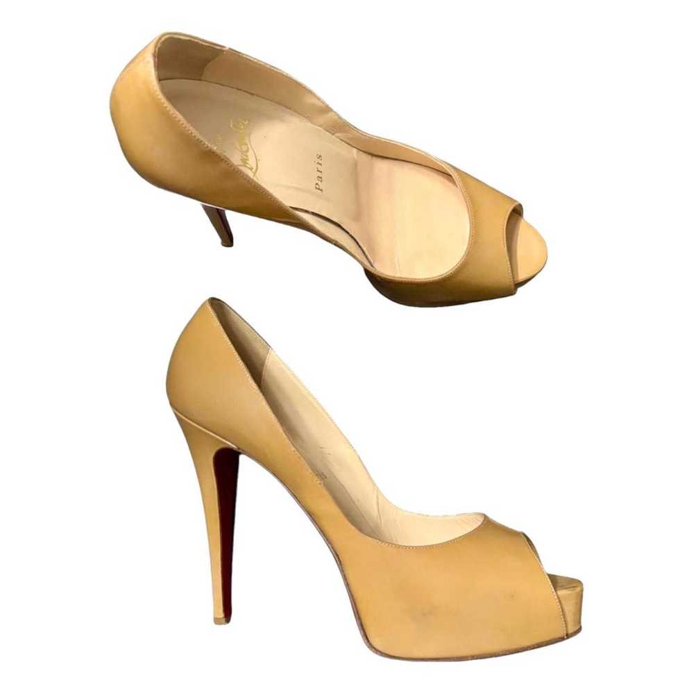 Christian Louboutin Very Privé patent leather hee… - image 1