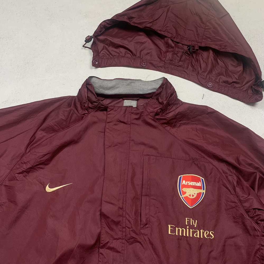 Nike × Vintage Nike Arsenal Jacket Fly Emirates - image 6