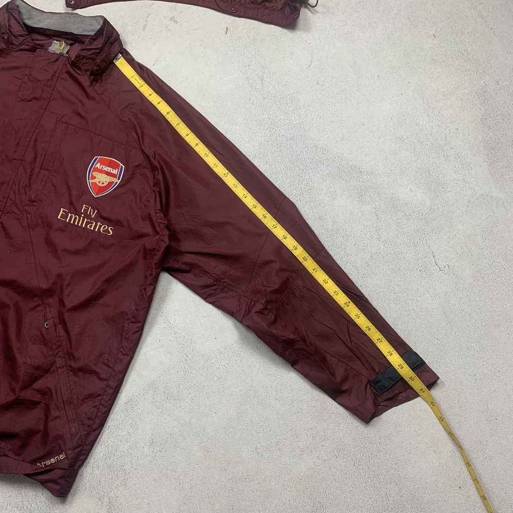 Nike × Vintage Nike Arsenal Jacket Fly Emirates - image 9