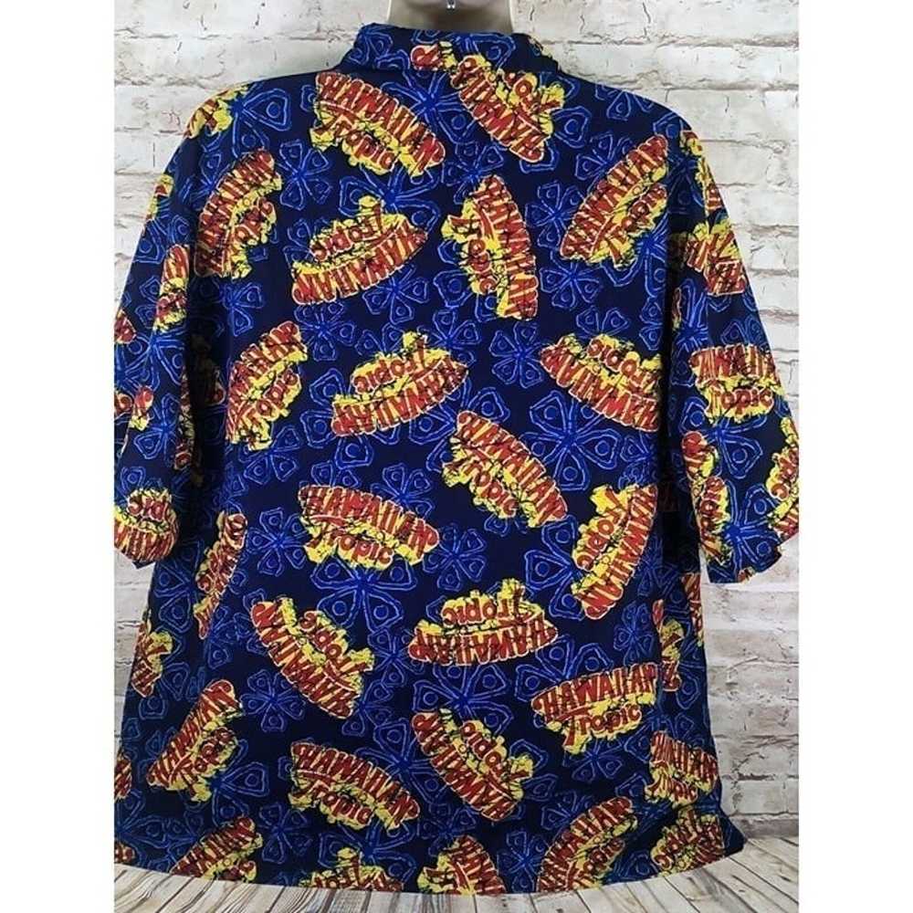 VTG Hawaiian Tropic Tropical Shirt Mens 2XL Cruis… - image 2