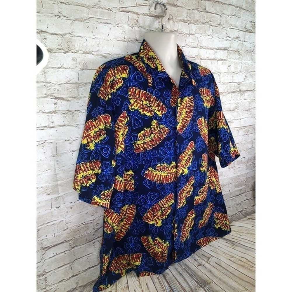 VTG Hawaiian Tropic Tropical Shirt Mens 2XL Cruis… - image 4