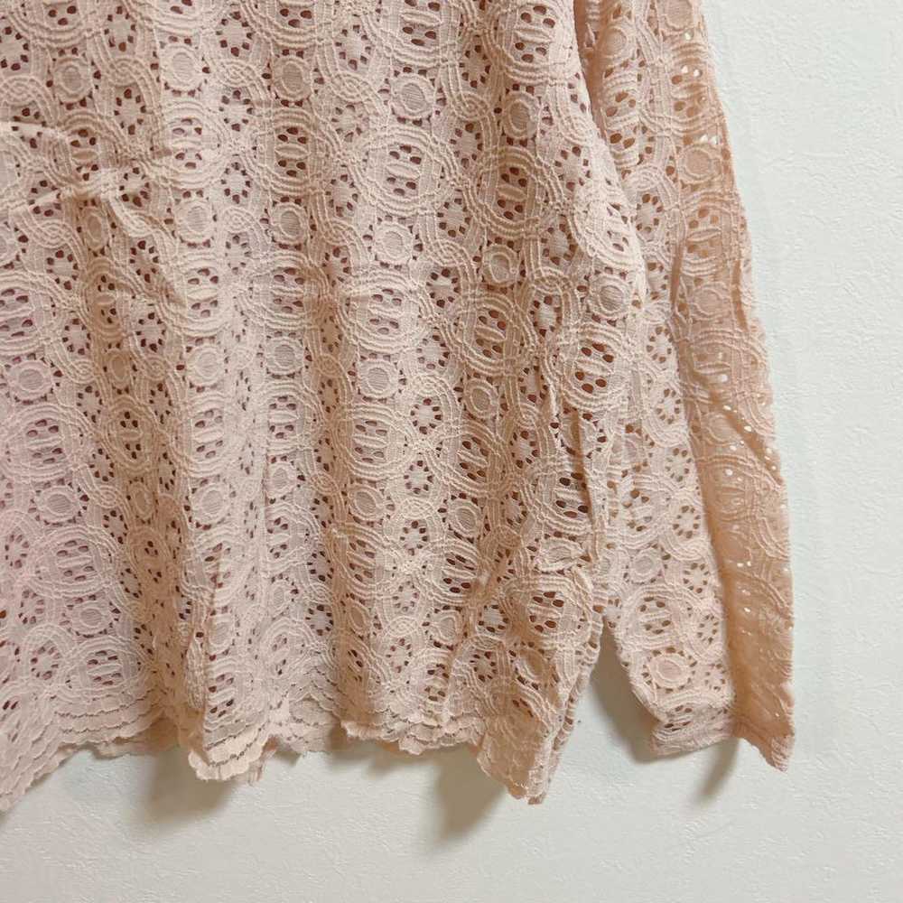 Bonnheur Lace Knit Blouse Top - High Neck - Weddi… - image 5