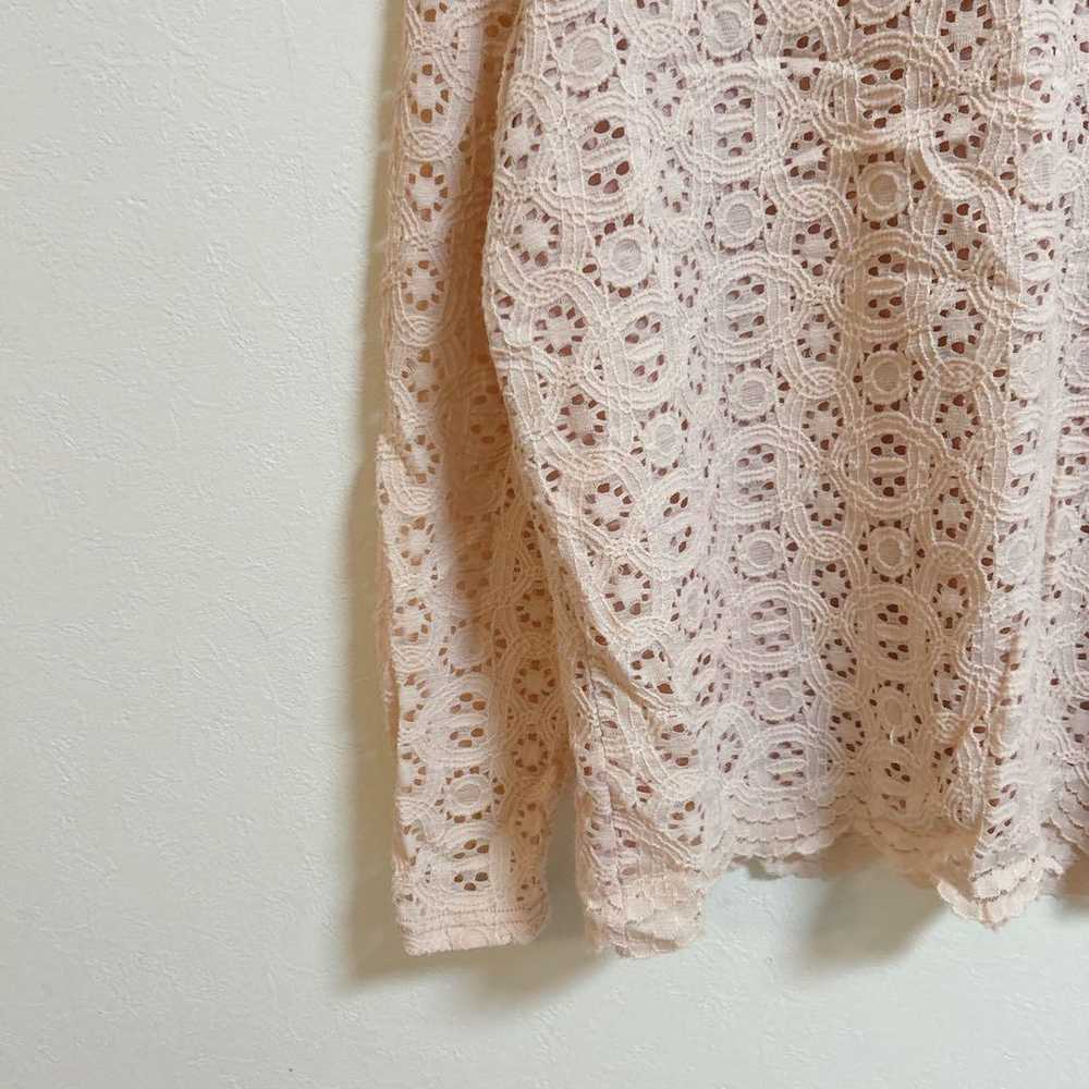 Bonnheur Lace Knit Blouse Top - High Neck - Weddi… - image 6