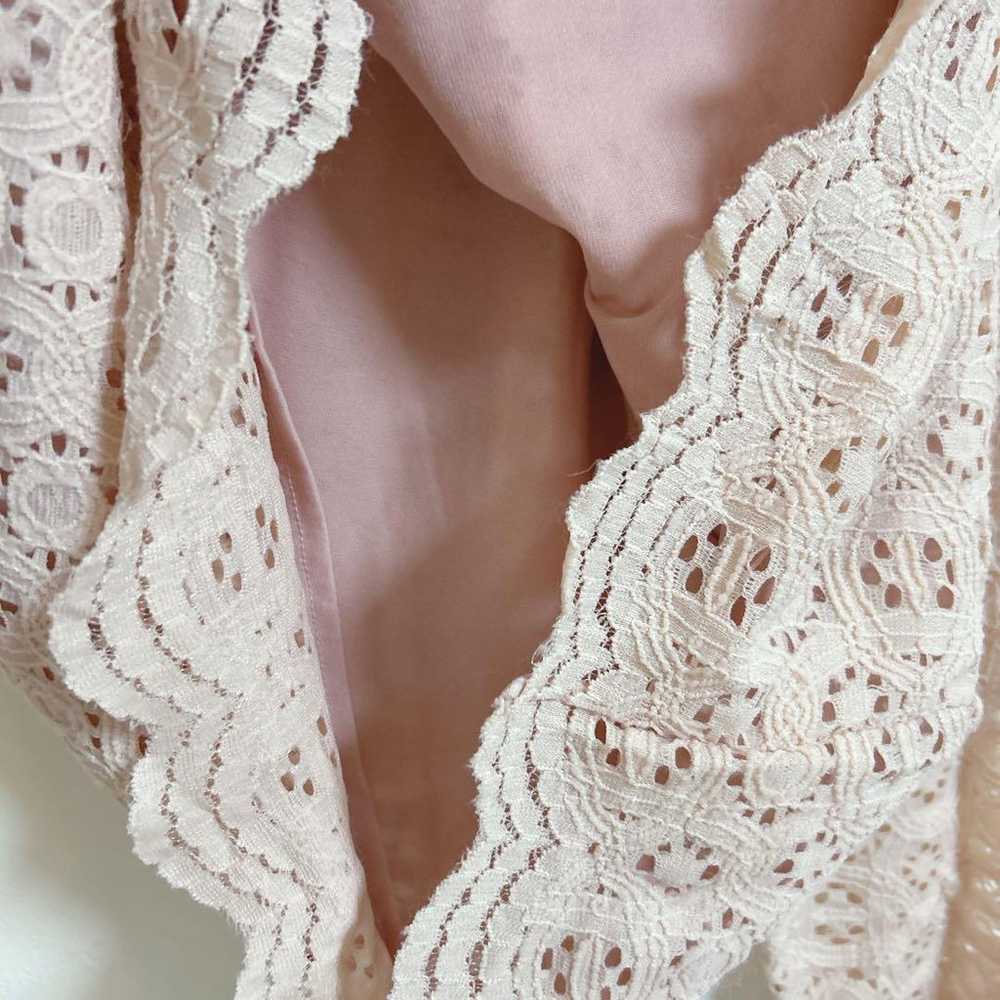 Bonnheur Lace Knit Blouse Top - High Neck - Weddi… - image 7