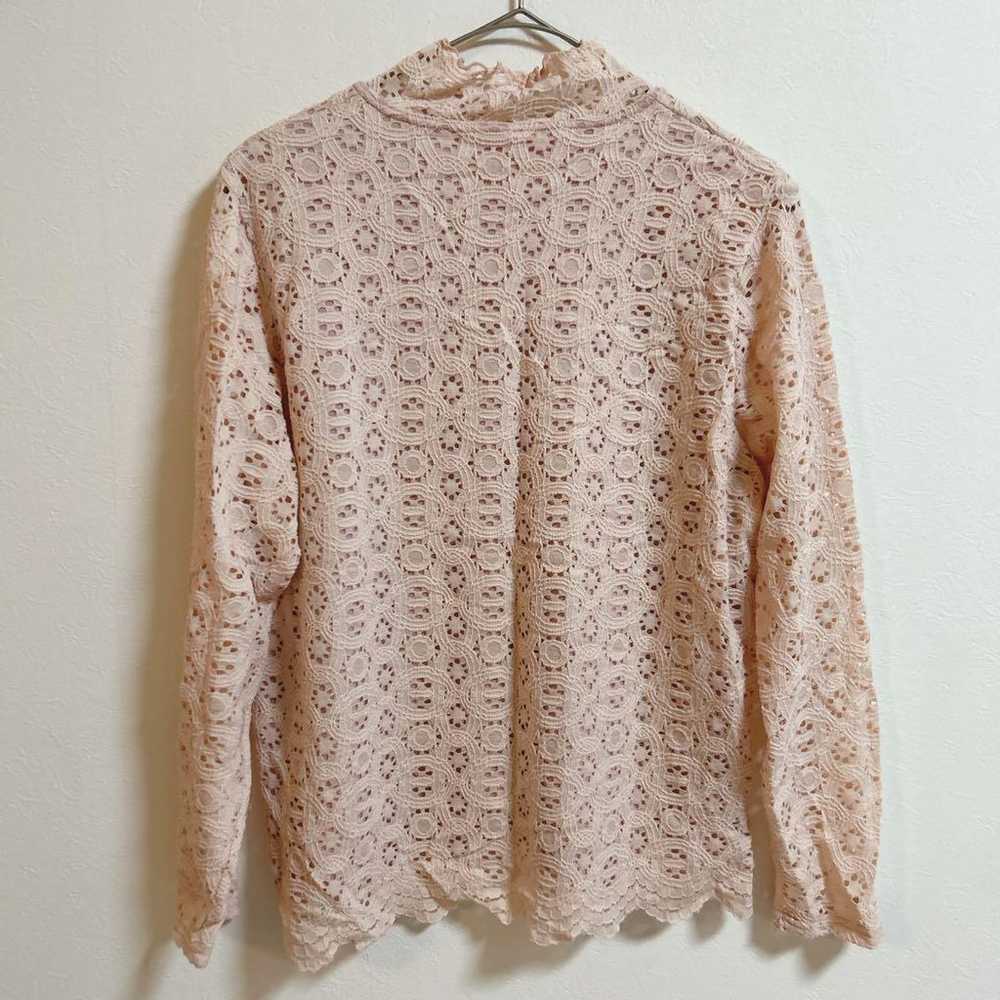 Bonnheur Lace Knit Blouse Top - High Neck - Weddi… - image 8