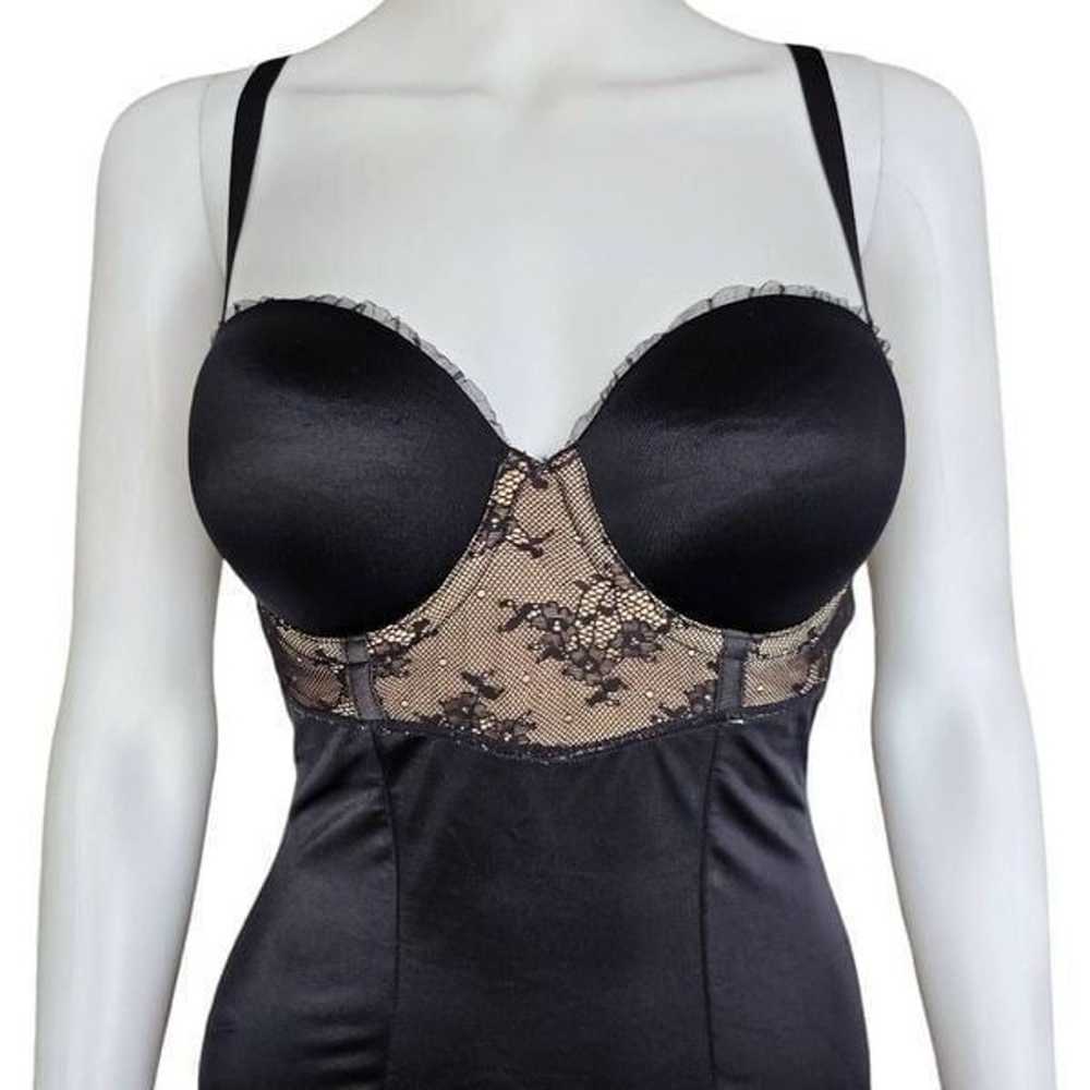 dkny goth bustier corset top - image 2