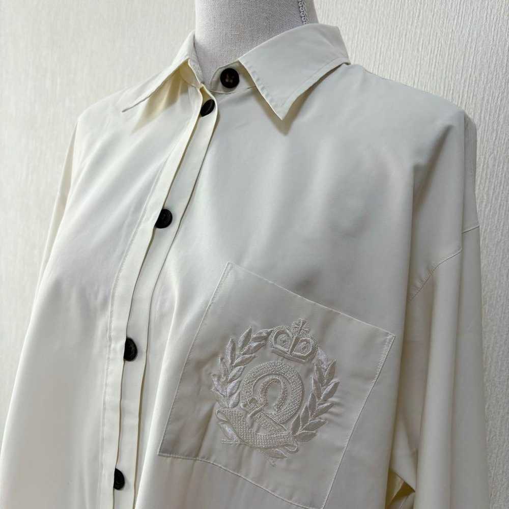 90's Vintage Emblem Embroidery Casual Polo Shirt … - image 10