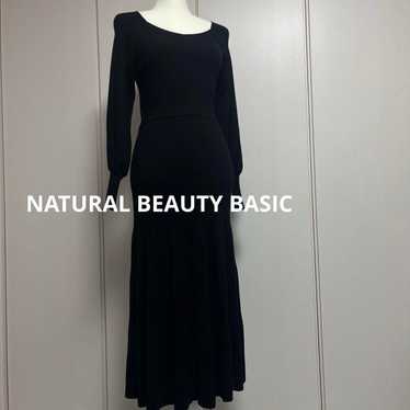 Natural Beauty Basic Mermaid Knit Long Dress