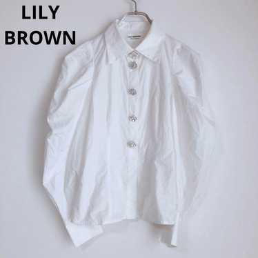 Lily Brown Long Sleeve Top Long Sleeve Shirt Blou… - image 1