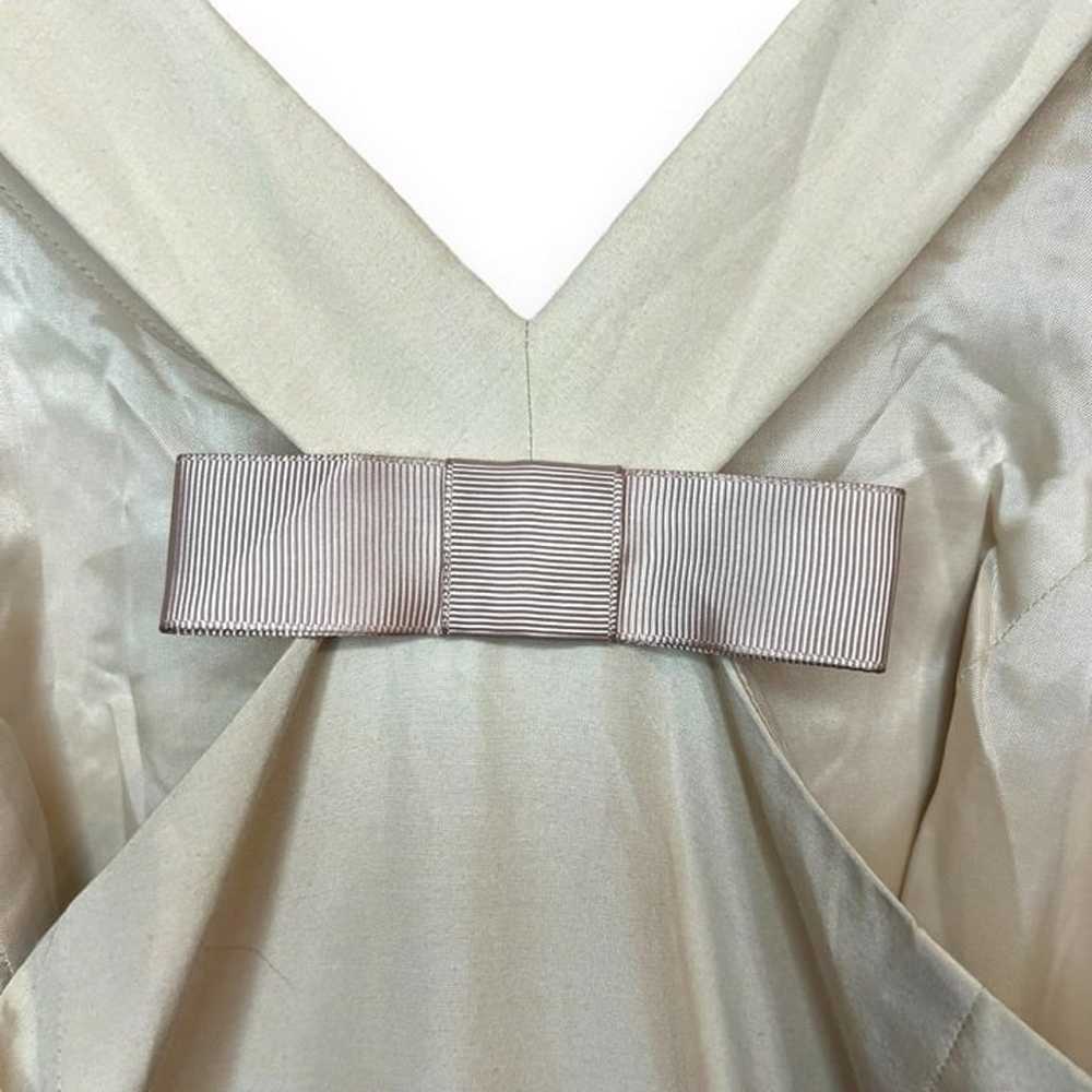 Moulinette Soeurs Beige Pleated Silk & Cotton Sle… - image 8