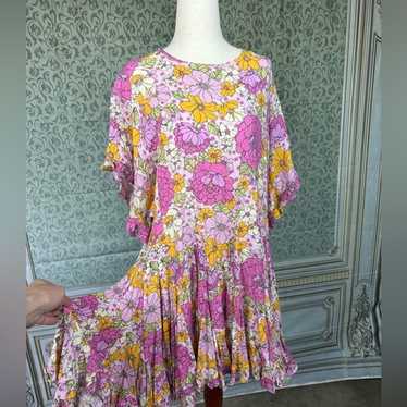 Anthropologie STORIA floral dress size S bloomcor… - image 1