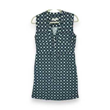 LOFT Women's Sleeveless Dress Small V Neck Geomet… - image 1