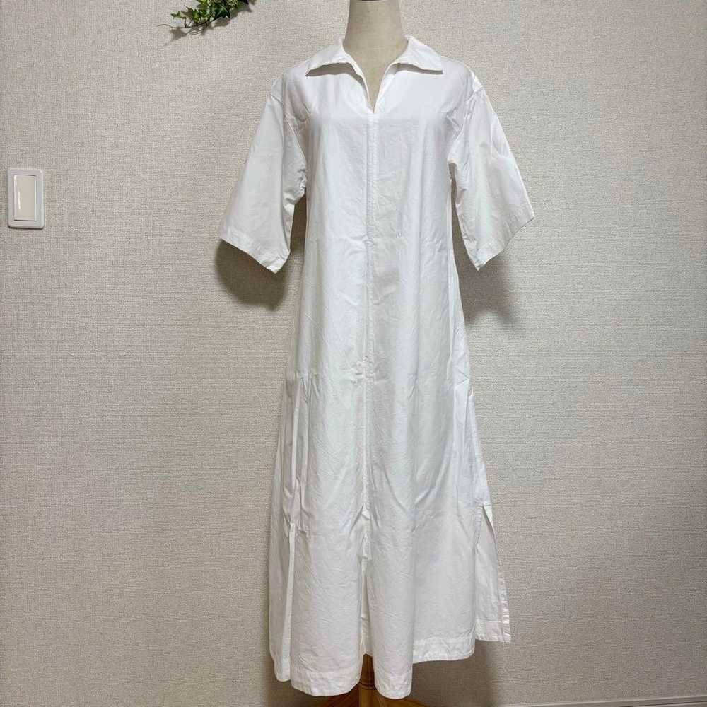 "SLOBE IENA" Shirt One-Piece Dress [Size 36] Long… - image 8