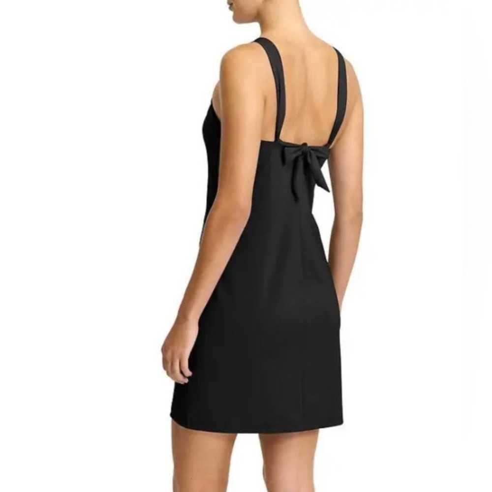 Athleta Sleeveless Kokomo Swim Dress Black Small - image 2