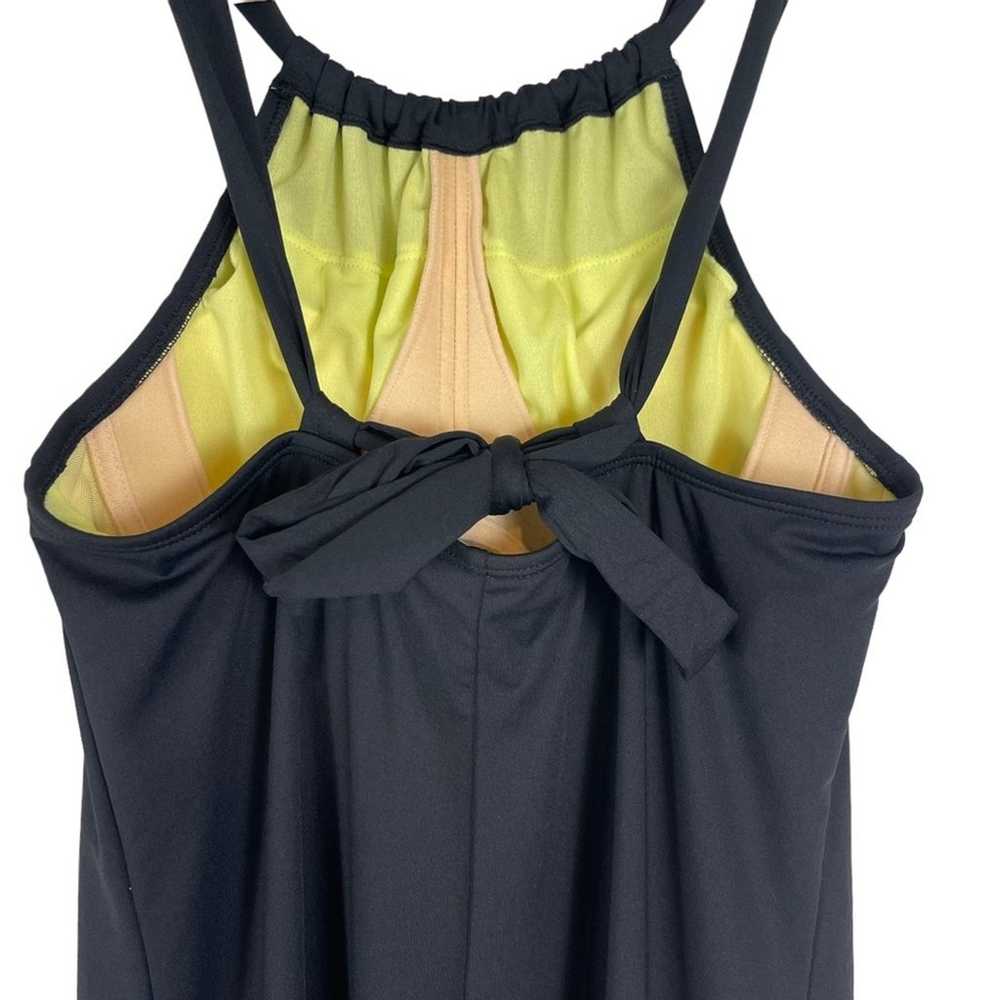 Athleta Sleeveless Kokomo Swim Dress Black Small - image 7