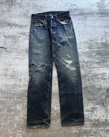 Levi's × Vintage Vintage Levi’s 501XX Slash Repai… - image 1