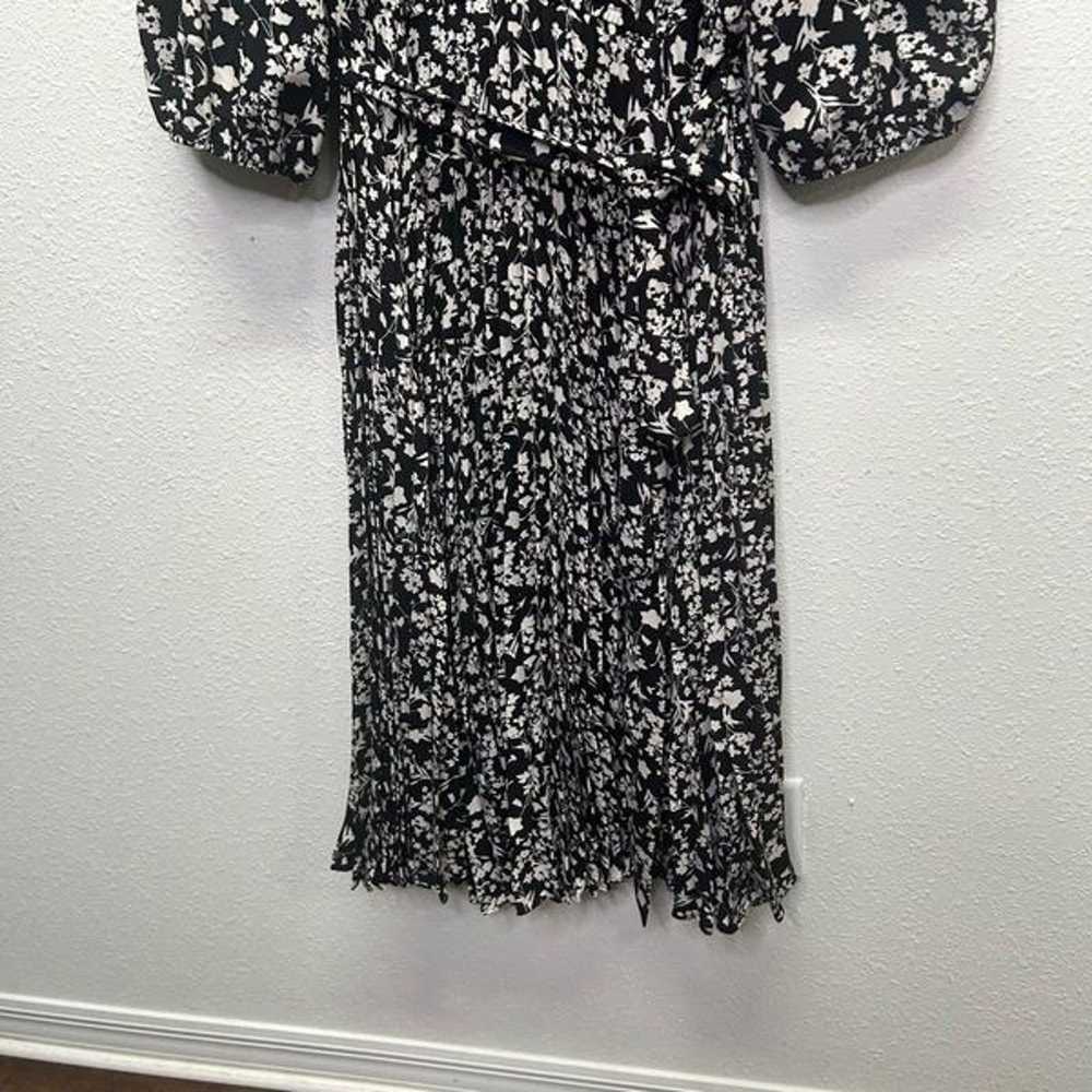 Lane Bryant NWOT Black White Floral Cottagecore P… - image 3