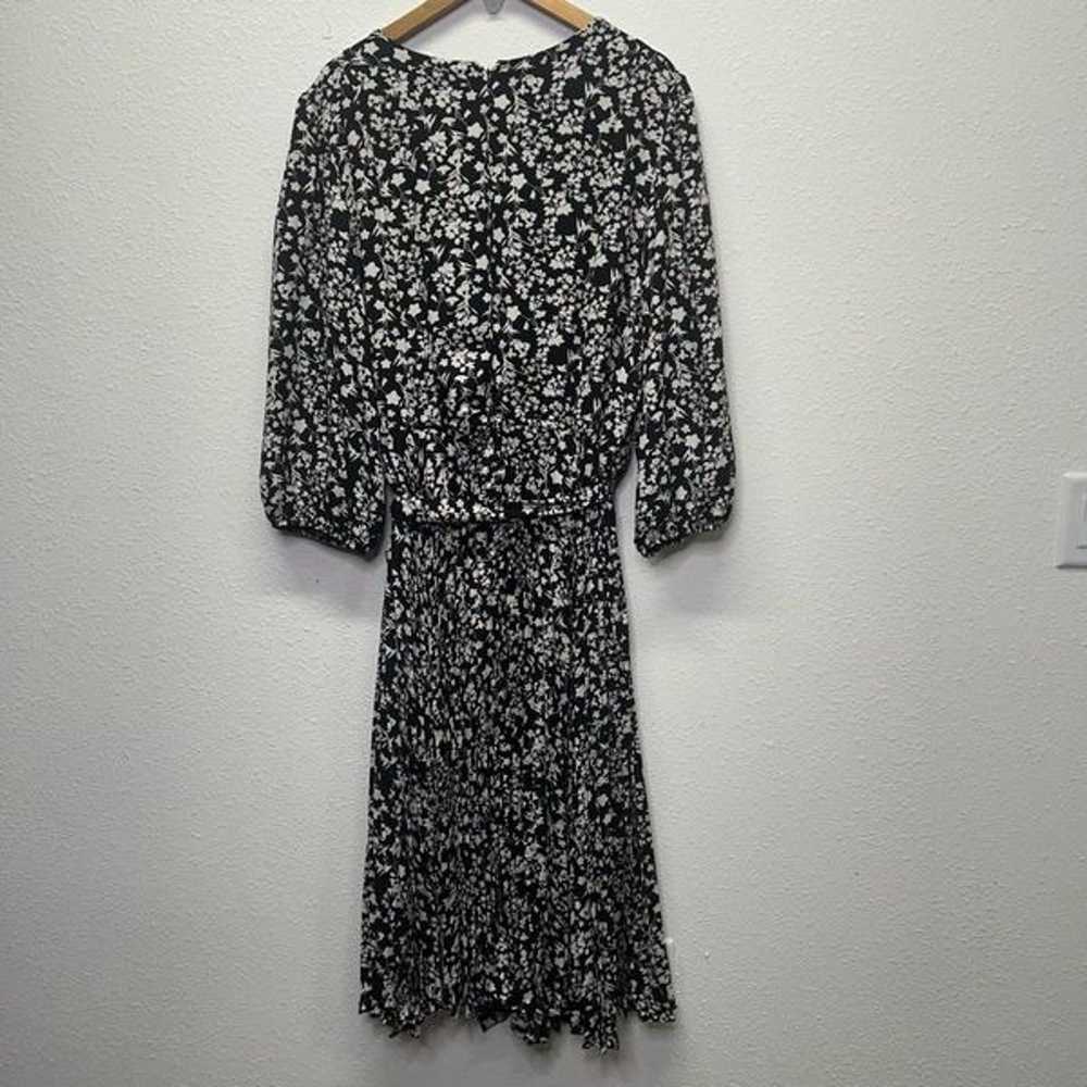 Lane Bryant NWOT Black White Floral Cottagecore P… - image 8