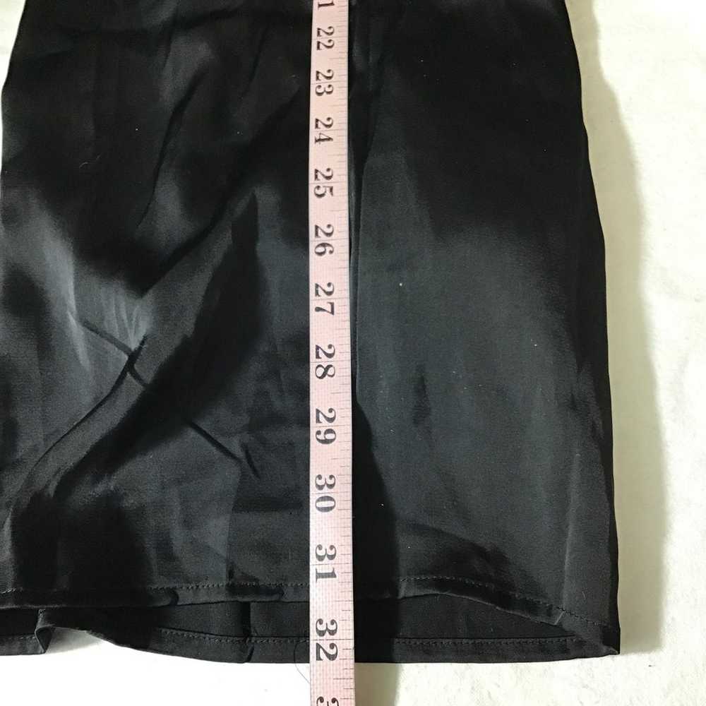 LULU'S SZ M Black Fabulous Class Short Sleeve Wid… - image 10