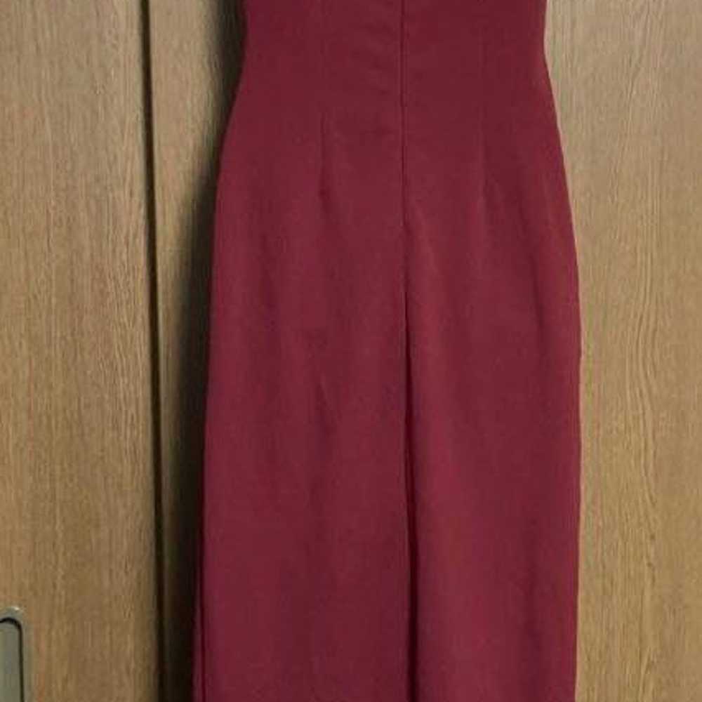 Bordeaux Long Dress - image 2